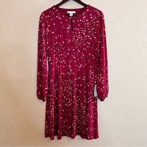 London Times Keyhole Neck Short Dress Size US 6 NWT